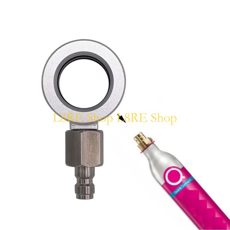 L8RE CO2 Adapter Metal CO2 Filling Adapter Suitable for CO2 Beverage Bottles