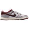 Nike Dunk Low top Skateboard Shoes Men's Gray Red IH1942-001
