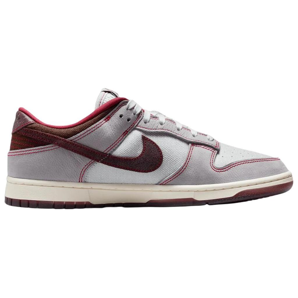 Nike Dunk Low top Skateboard Shoes Men's Gray Red IH1942-001
