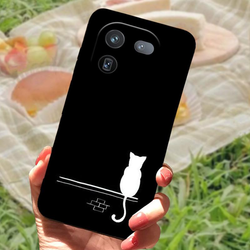 For Vivo IQOO 12 Pro Case Soft Marble Black Silicone Phone Back Cover For Vivo IQOO 12 Pro Case Cover IQOO12 Pro Coque Funda