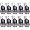 HiLetgo 10pcs DC Power Supply Jack Socket Female Panel Mount Connector 3-Pin 5.5 X 2.1mm