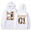 Anime Bakugou Katsuki Printed Hoodies for Men and Women, Fashionable Pullovers for Autumn and Winter, and Women's Sweatshirts