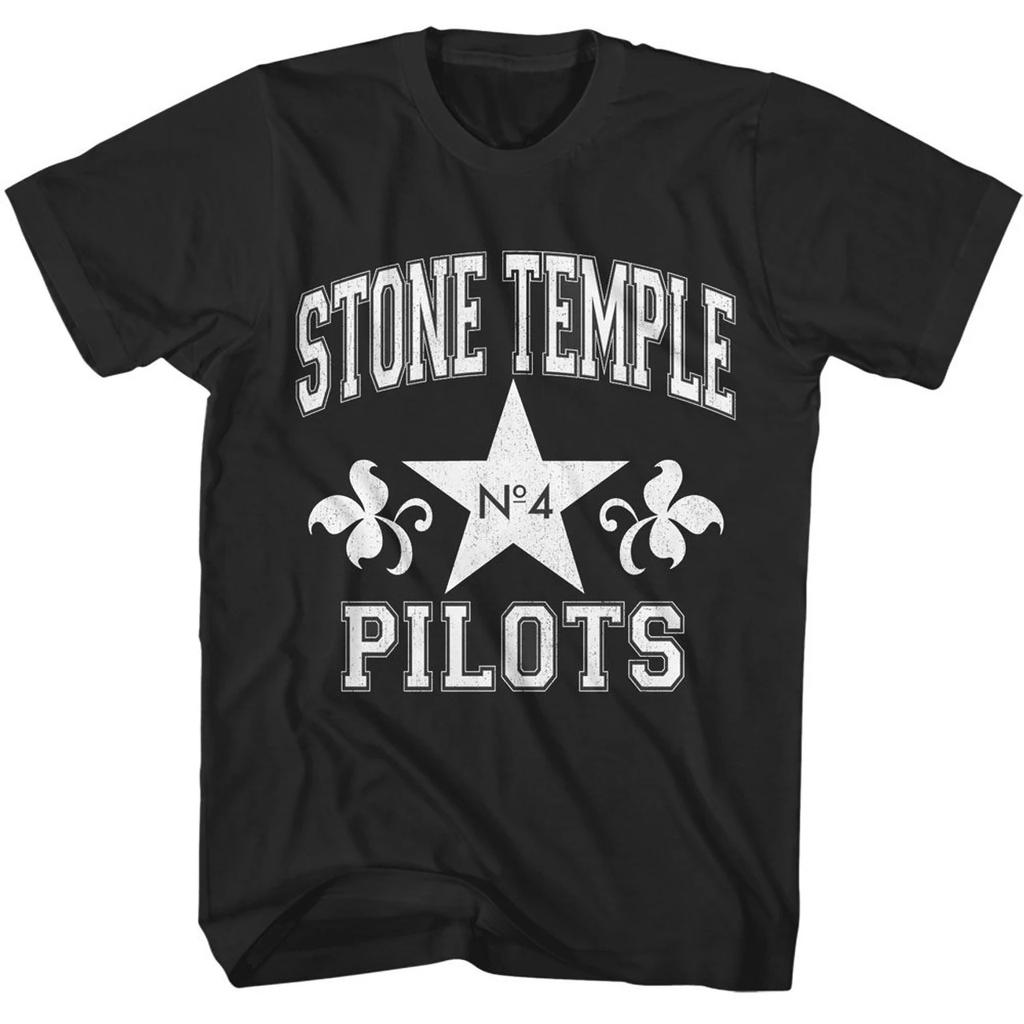 Americká Rocková Kapela Stone Temple Pilots Grafický Potisk Tričko Unisex Dámské Volné Ležérní Oversized Tričko Streetwear Hip Hop Móda Top