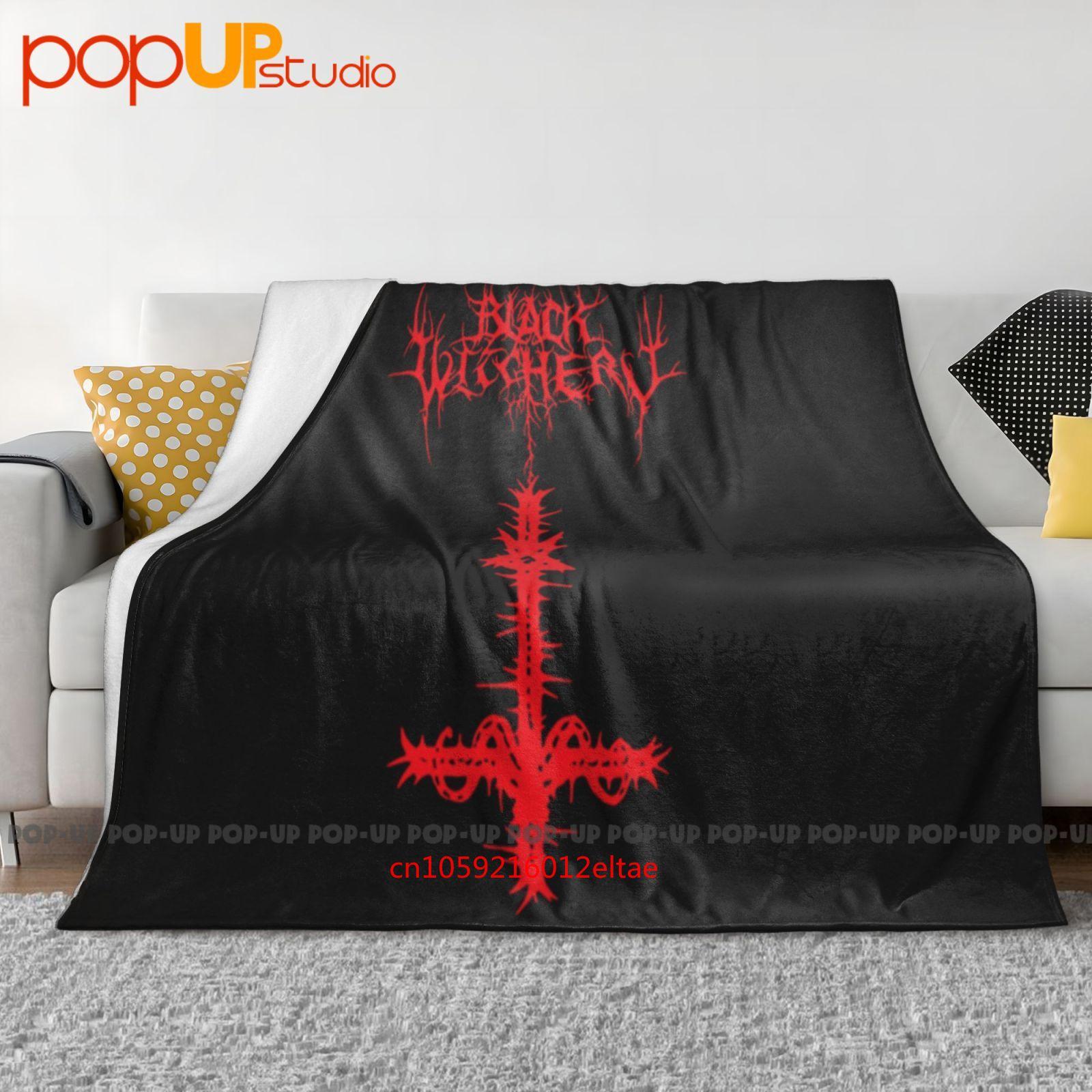Black Witchery Inferno Of Sacred Destruction Ultra-Soft Blanket Quilt Winter Sofa Cover Bed Covers Size: 75*100cm, Weight: 230 GSM