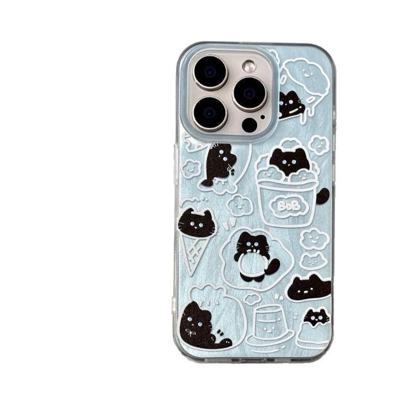 For Apple 16promax Cartoon Trojan for IPhone15plus Mobile Phone Case New 14pro High-end Sense 15