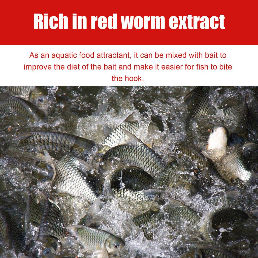 Fish Attractant Concentrated Fishing, Fast Nesting, Bloodworm, Thick Fish Attractant60ml
