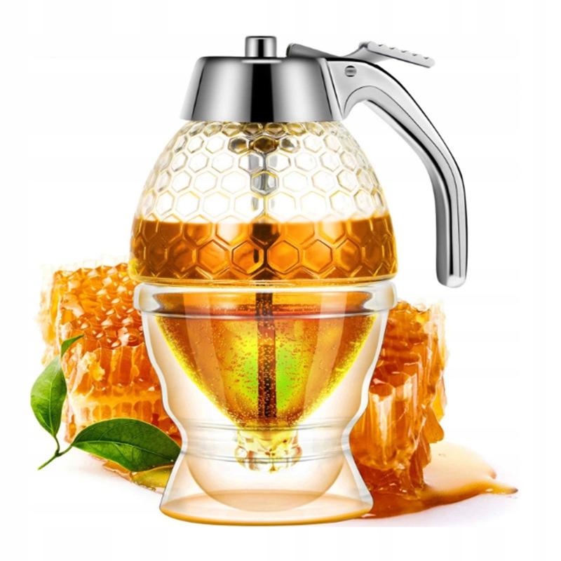 Honey Dispenser Honey Syrup Chocolate Dispenser Plastic 240Ml 15Cm