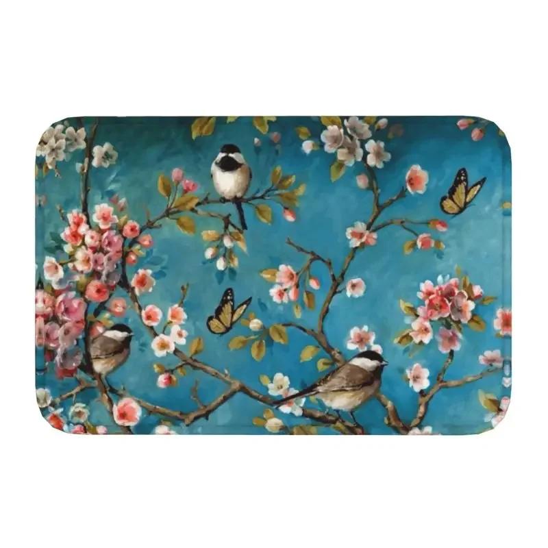 Cute Cartoon Chick Floor Mat - Fun and Colorful Design for Home Entrances, Perfect for Kids' Rooms and Farmhouse Décor