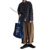 Spring Men's Retro Loose Plaid Hoodie Long Sleeve Shirt - Korean & Hong Kong Style