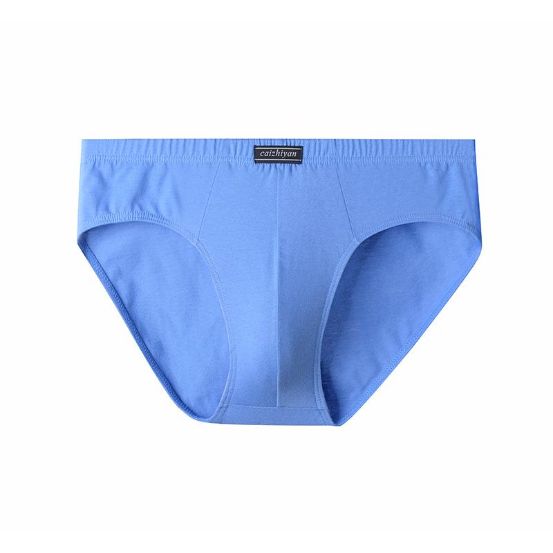 Men's Underwear in Plus Size Breathable and Sweat Absorbing Cotton Triangle Underwear