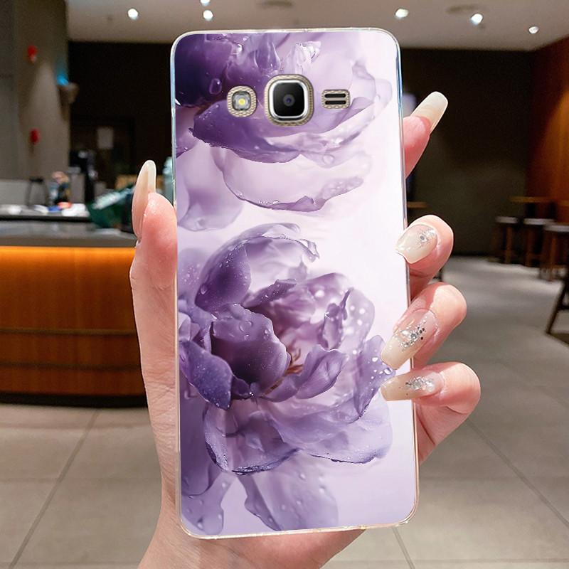 Casing For Samsung Galaxy J2 Prime / J2 Ace / Grand Prime SM-G530 G531H G532F G532G Cute Cool Boys Girls Transparent Phone Case