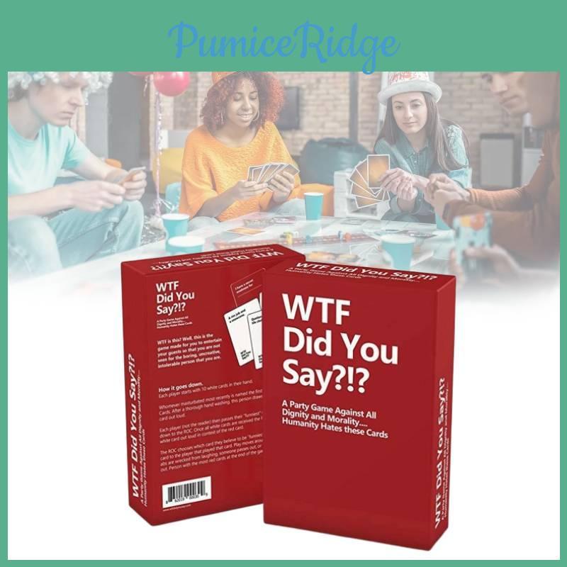 Engaging Wtf Did You Say Vertellis For Fun Family Game Nights