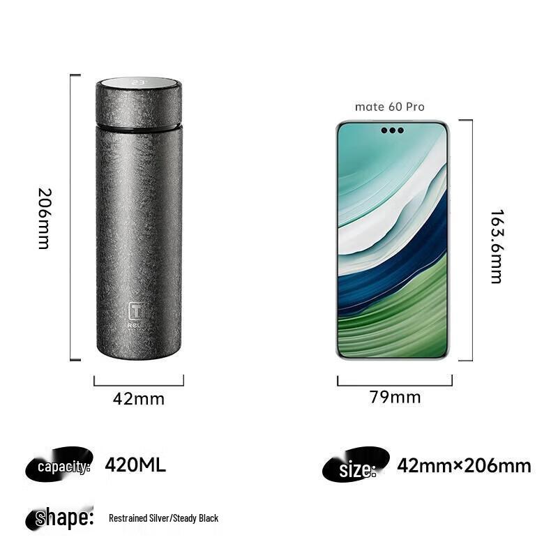 Wushengwu Mutai Titanový termohrnek 420ml