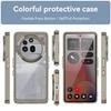 For Nothing Phone (3a) Pro Phone Case WANLONFENG XC Series TPU Acrylic Cover with Tempered Glass (Big Lens Hole)