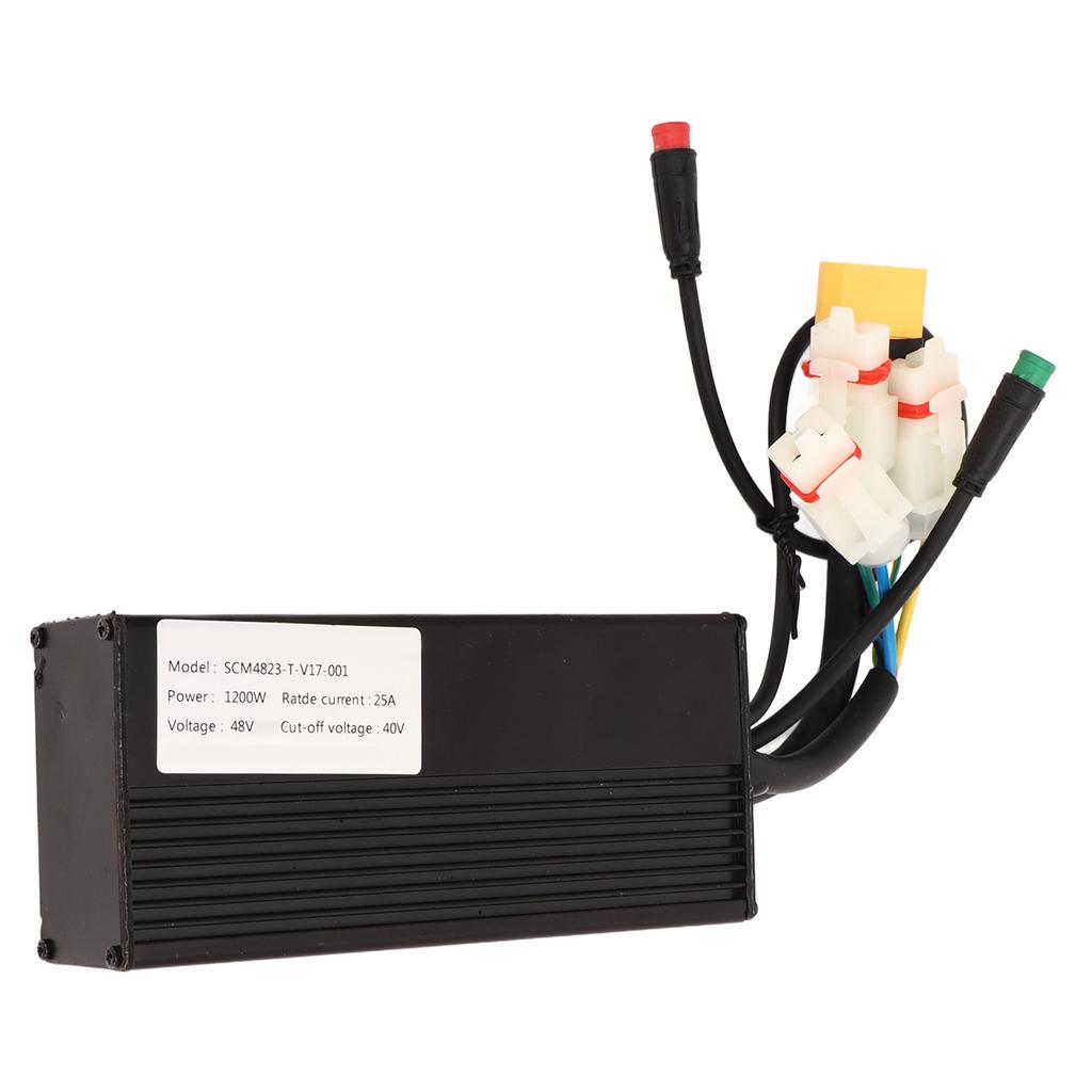 Scooter Speed Controller 48V 1200W Aluminium Alloy Circuit Protection Motor Controller for V17 for