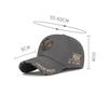 Spring Autumn Embroidered Baseball Cap for Men Women Sun Hat