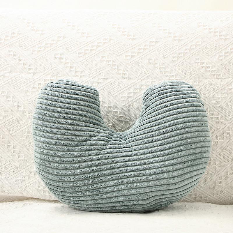 Flower U Cloud Shaped Plush Pillow Toy Cushion For Home Lounge Comfort Gift