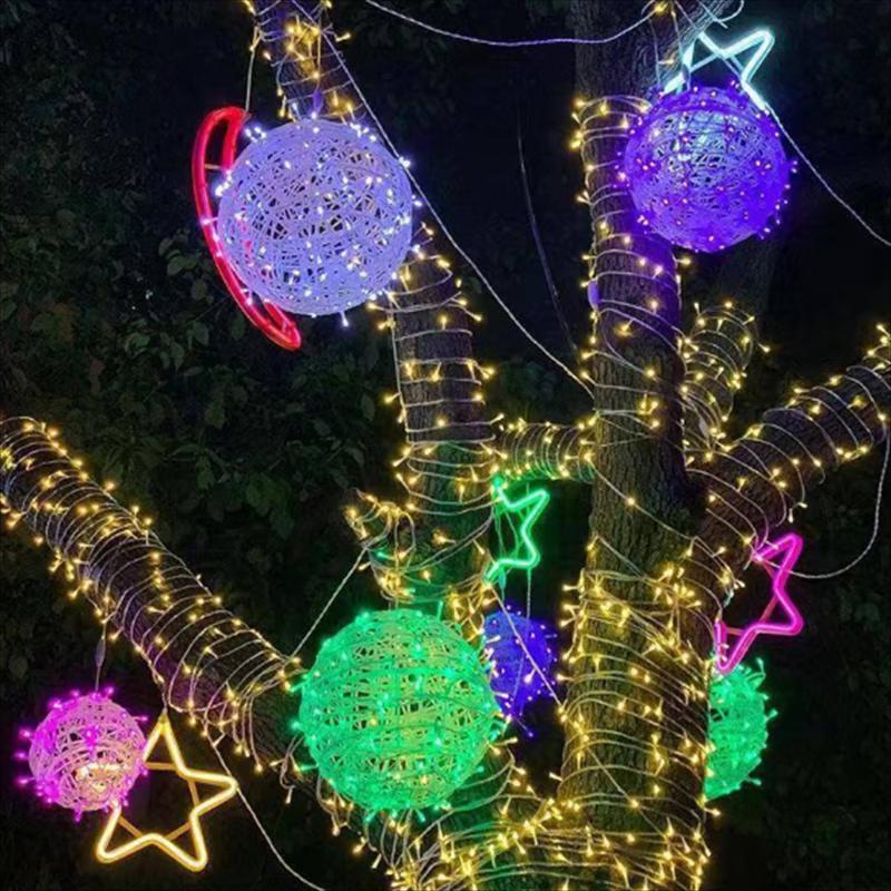 LED Rattan Ball Outdoor Decorative Light