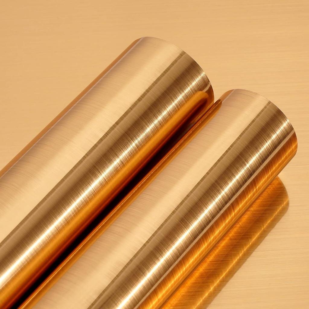 40cm Breit Gebürstetes Nickel Vinyl Tapete Dekorativ Edelstahl Wandpapiere Arbeitsplatten Küche Auto Aufkleber Folie Dekor