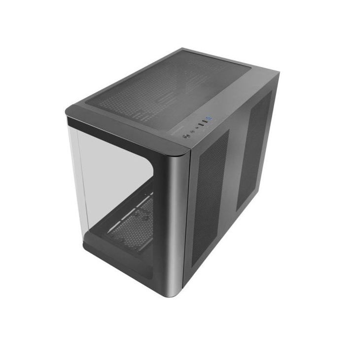 ATX Gaming Case - Mars Gaming - MC-Fusion - Curved Glass - Optimal Cooling - Dual Chamber