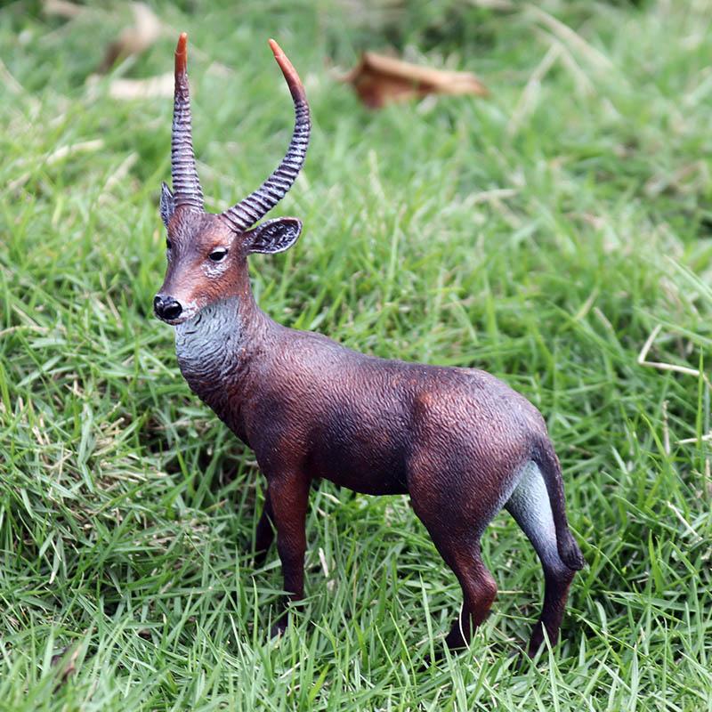 Oenux Simulation Wild Animals Toy Desert Camel Donkey Alpaca Antelope Elk Deer Model Action Figures PVC Decoration Kids Gift