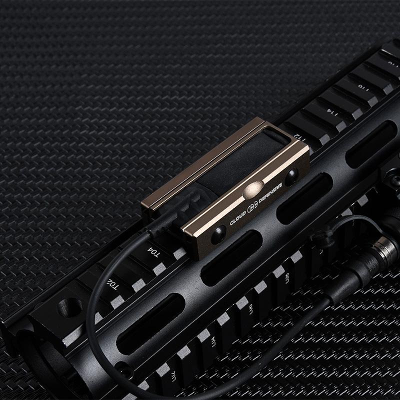 Metal LCS 20mm Rail Mount Plates for Surefire M600 M300 Scout Light Flashlight with Remote Tape Pressure Pad Switch Accessories