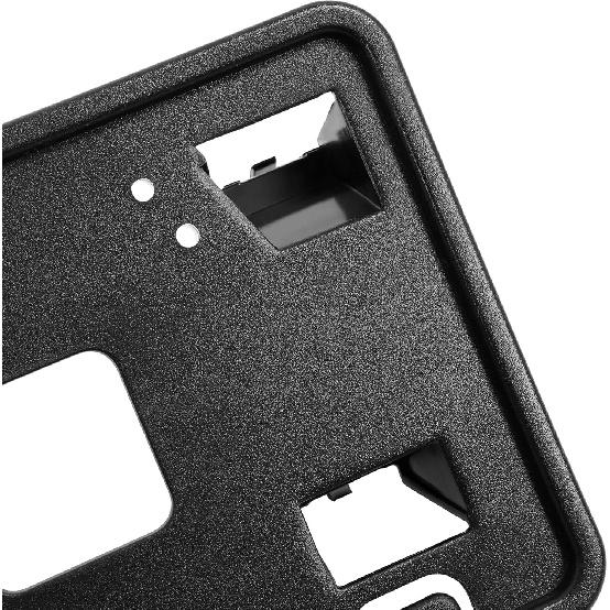 Front License Plate Bracket Compatible with 2021-2023 Ford F150 3.3L 5.0L Bumper License Plate Holder Frame Replacement for ML3Z17A385AB FO1068185