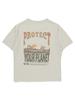 BBC EARTH W Frophy Nature Short Sleeve Round_Beige