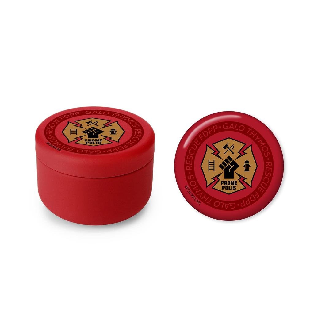Promare National Fire Protection and Rescue Department [FDPP] Petit Tin Case with Tin Badge