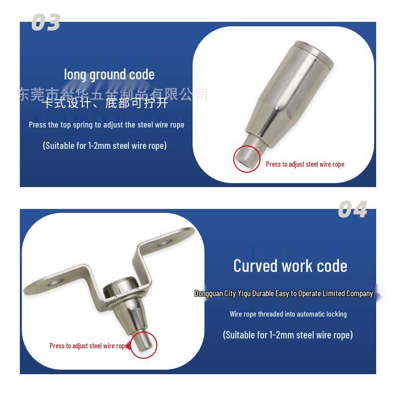 LED Panel Light Hanging Kit - Stainless Steel Cable and Ceiling Mount Plate