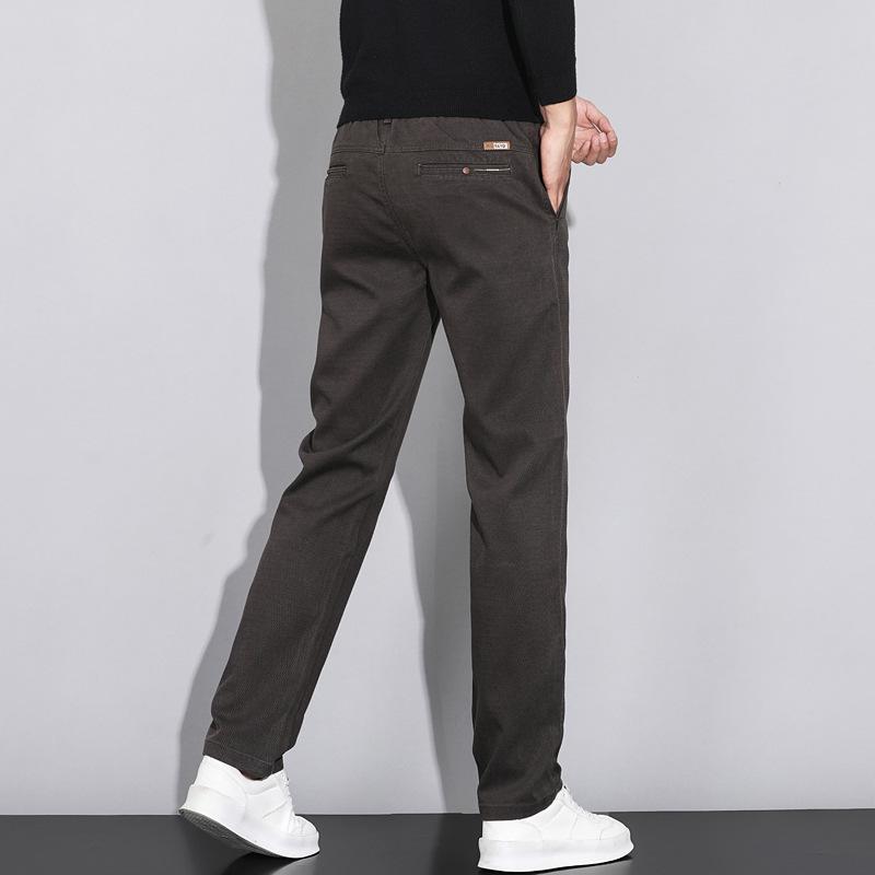 Men's Slim Fit Elastic Business Casual Pants – Autumn/Winter Bestseller