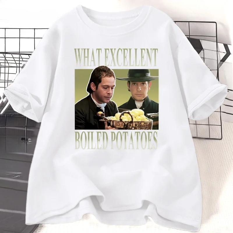 Stolz und Vorurteil Grafik T-Shirts Was Ausgezeichnete Gekochte Kartoffeln Lustiges Meme T-Shirt Damen Herren T-Shirt Damenbekleidung