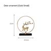 Plum Blossom Deer Ornament Living Room Light Luxury High End TV Cabinet Decoration Moving Home Gift