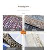 Sequined Tassel Shawl & Cloak: European & American Party Qipao Accessory