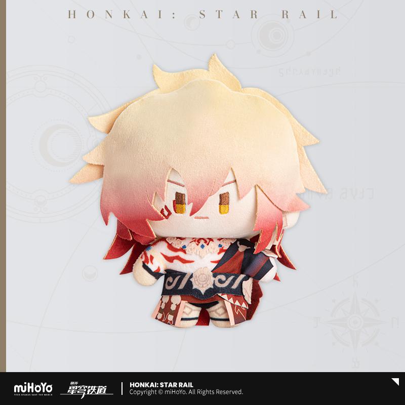 

Genuine Mihoyo Game Honkai Star Rail Q-Version Serie Jing Yuan Fu Xuan Mydei Aventurine Anime Cosplay Plush Doll Plaything Mascot Present