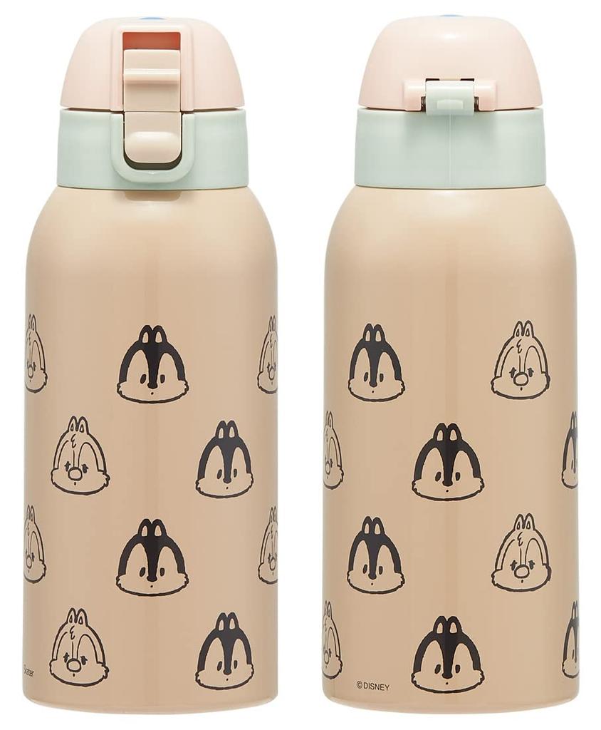 Skatervannflaske Disney Chip Dale 600ml med lokk for jenter og KSTCH6-A