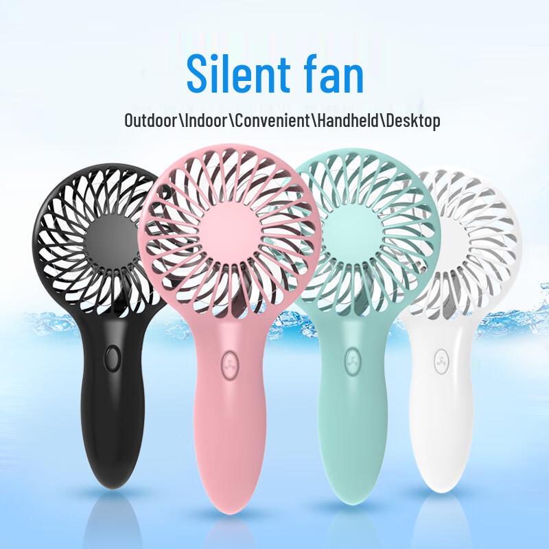 GEERSINUO Cute Mermaid Portable Mini Fan
