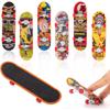 Mini Finger Skateboard For Kids And Adults, Random Designs For Finger Coordination Training, Stress Relief And Party Favors