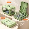 Handheld Folding Pet Aircase Portable Pet Air Bag Folding Dog Box For Outside Car Carrying Large Capacity Cat Box Pet Supplies