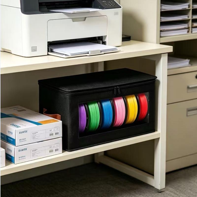 1Pc 3D Printer Filament Storage Bag Filament Storage Bag Cover 3D Printing Accessories Holder Rack For Home Office Workshop
