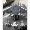 Brand New Nantianmen Project White Emperor Aerospace Fighter Alloy Aircraft Model Simulated Fighter Kaidwei Zhuhai Airshow Model