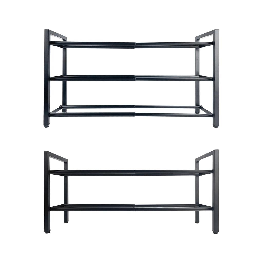 Expandable Shoe Rack Planter Stand Shelf for Living Room Garage Hallway 2
