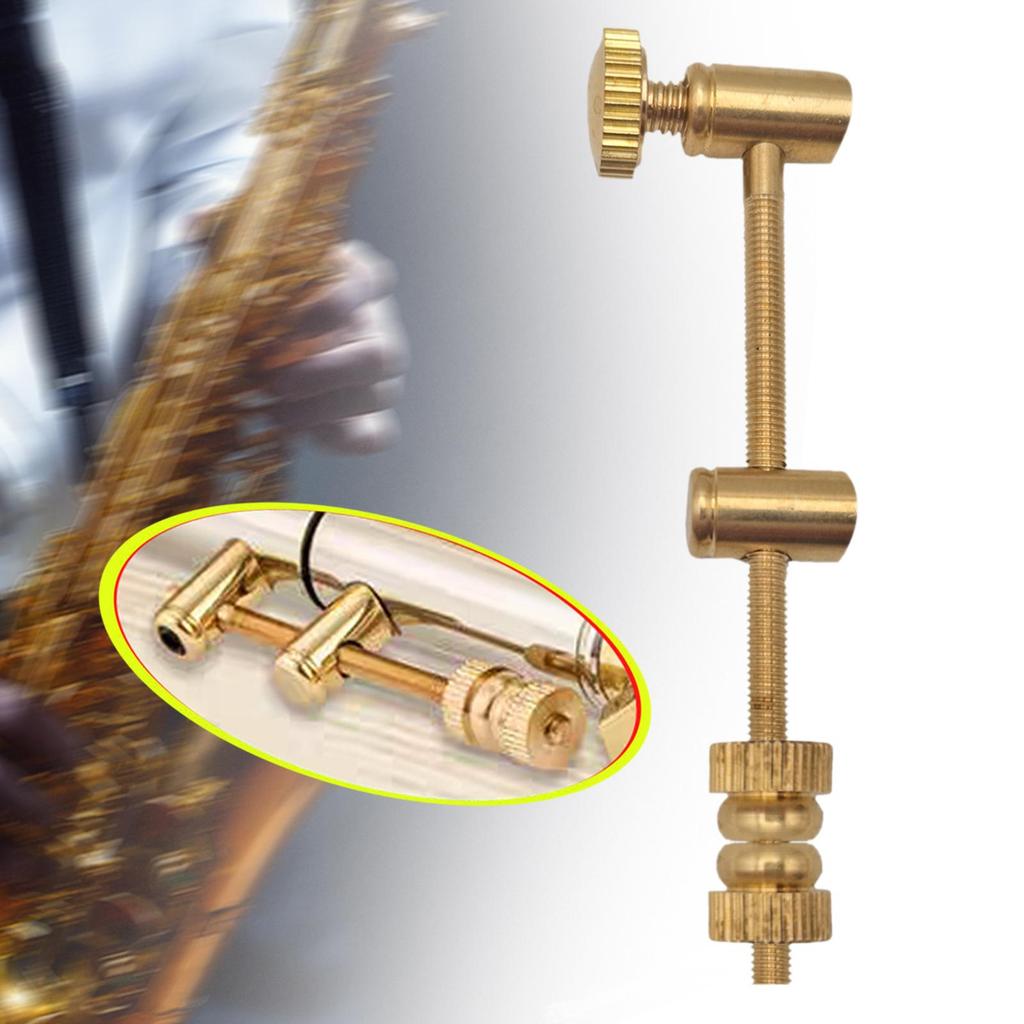Trumpet Voice Changer Adjustment Rod Component Easy Installation and Disassembly Brass Fixing Screw Tuning Slide Rod Spare Parts