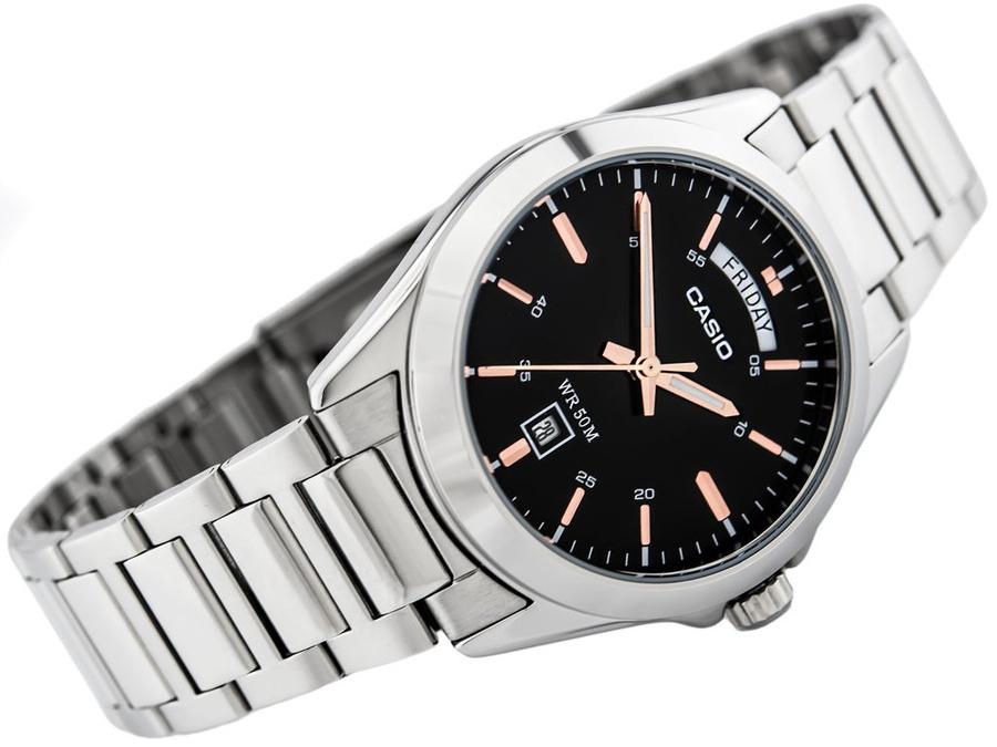 Herrenuhr Casio Mtp-1370D-1A2V (Zd025A) + Box