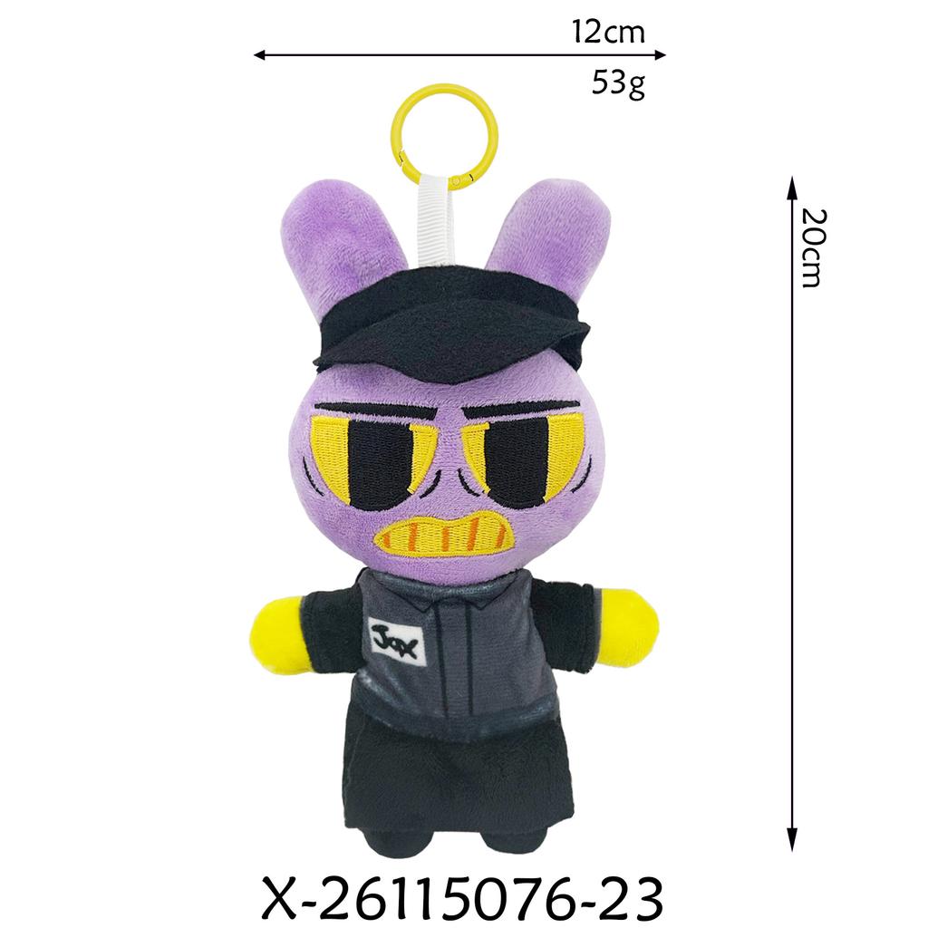 *45style The Amazing Digital Circus Plush Toys Amazing Circus Clown Rabbit Plush Dolls Periphery Stuffed Toys Adults Gift