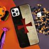 Knights Templar Coat of Arms For iPhone 13 12 mini 11 Pro Max Case For iPhone XR X XS Max 6S 7 8 Plus SE 2020 Coque