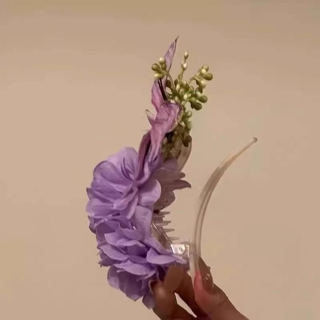 Hairpin for Women Handmade Multi Petal Hair Clip Headdress  Chinese Style  Butterfly Headdres