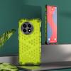 KEYSION Shockproof Armor Case for OnePlus 13R 5G 1+13r Soft Silicone+PC Transparent Honeycomb Phone Cover for OnePlus Ace 5 Pro