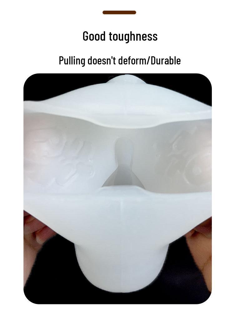 Year of the Horse Fu Character Silicone Mousse Mold for Animal French Desserts