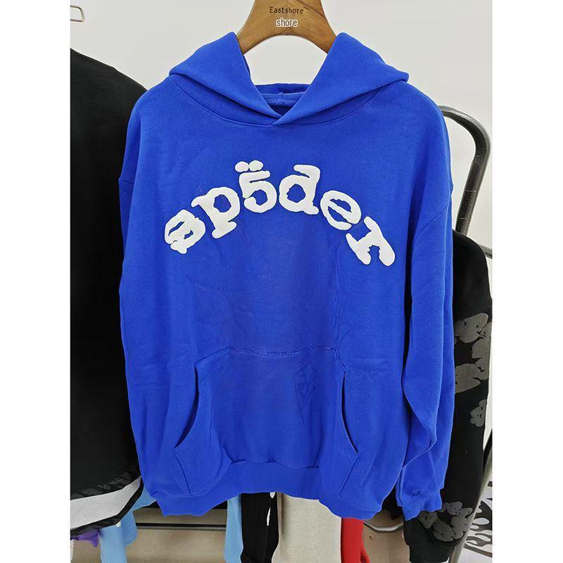 Sp5der Huvtröja: Tungvikts sweatshirt med fleecefoder 450G